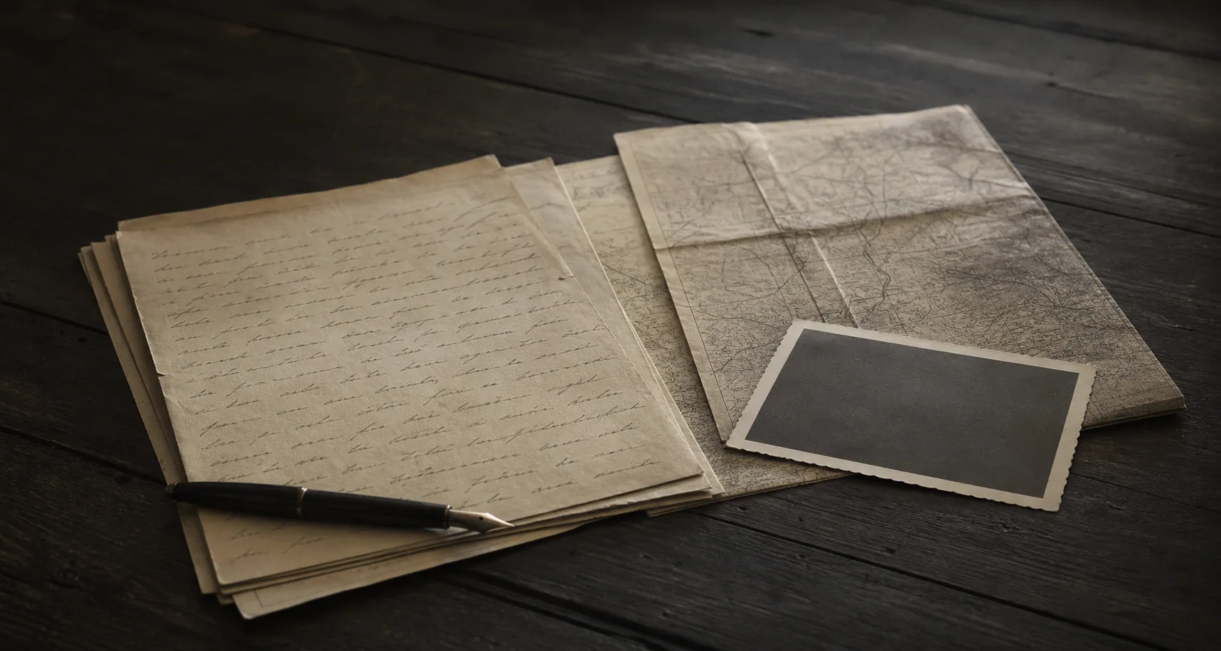 Fictional archival documents used as a visual placeholder